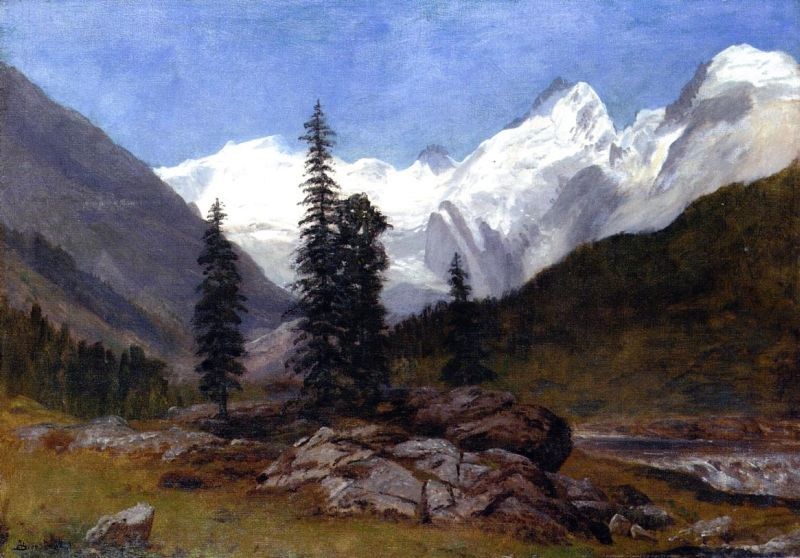 Albert Bierstadt Rocky Mountain